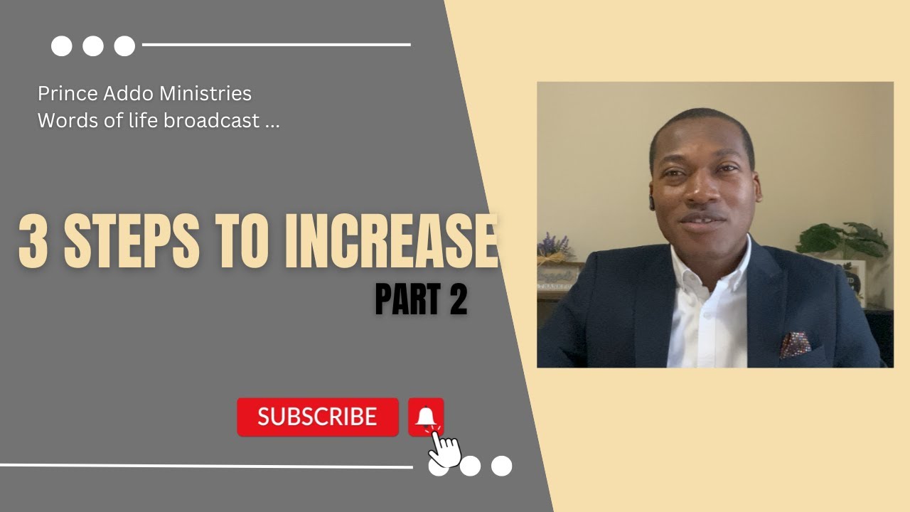 3 Steps To Increase|| Part 2 - YouTube