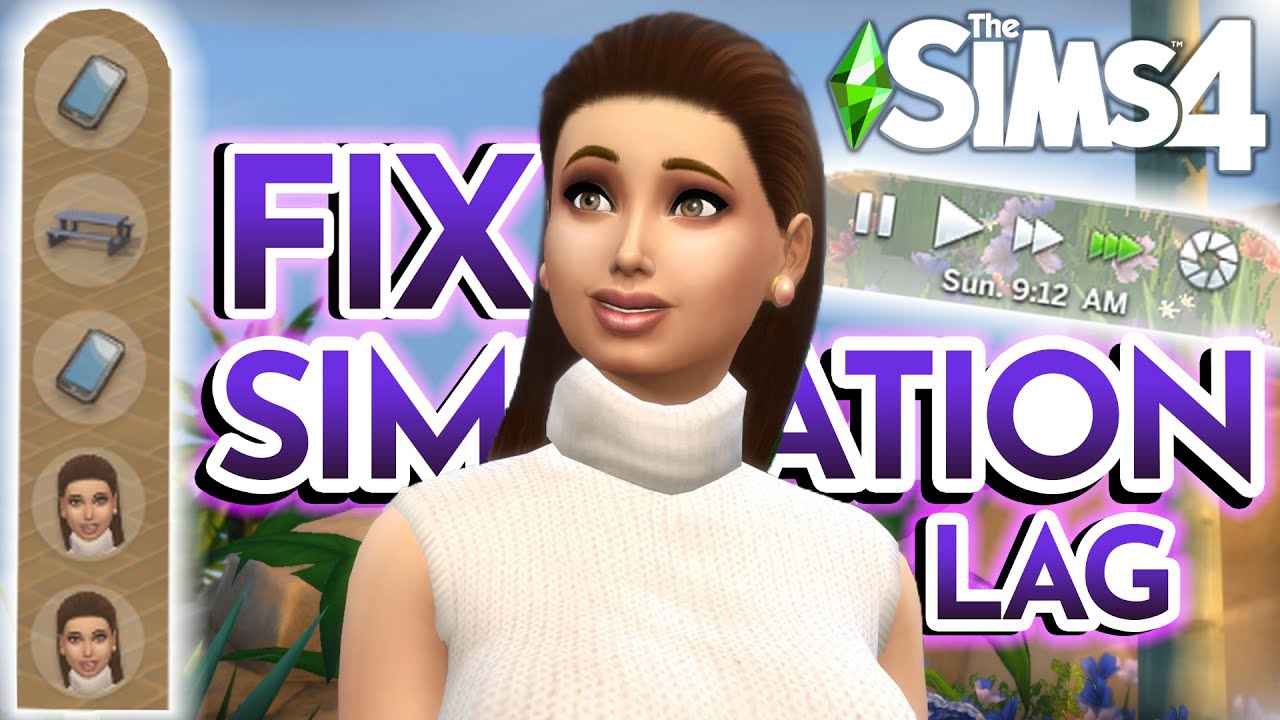 The Sims 4: Simulation Lag Fix Mod