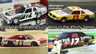 All of Darrell Waltrip's 13 Wins in the Xfinity Series