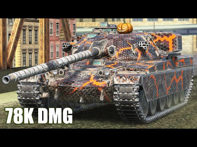 CHieftain MK 6 - 78K DMG 78 KILLS ○ WoT Blitz INFECTED FRONT
