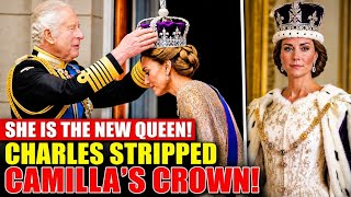The Secret Coronation: Why King Charles Stripped Camilla’s Crown for Catherine! (Full Story)