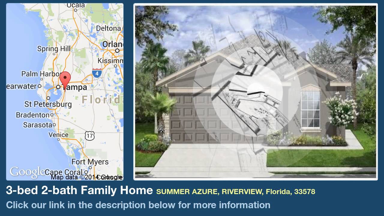 new homes in houston 3-bed 2-bath Family Home for Sale in Riverview, Florida on florida-magic.com
