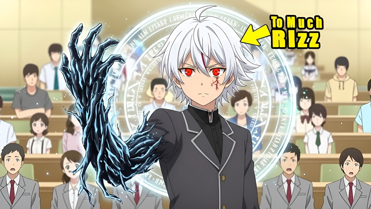 دخل مدرسة عادية لأبناء البشر الكل إحتقروه وتنمرو عليه لكنه أظهر قوة سحرية ارعبت الكل  🔥 ملخص انمي