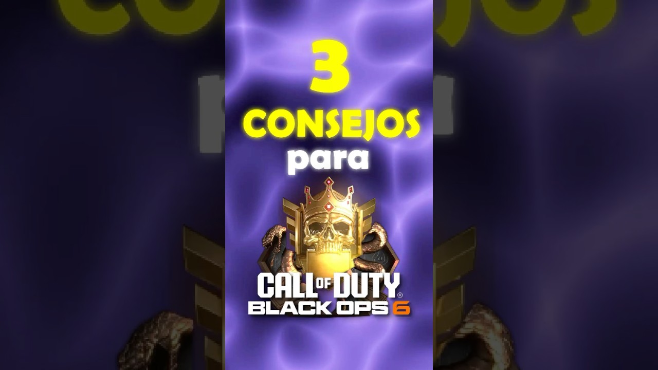 ✅ 3 CONSEJOS PARA MEJORAR EN CODBO 6 #cod #blackops6 #callofdutymultiplayer