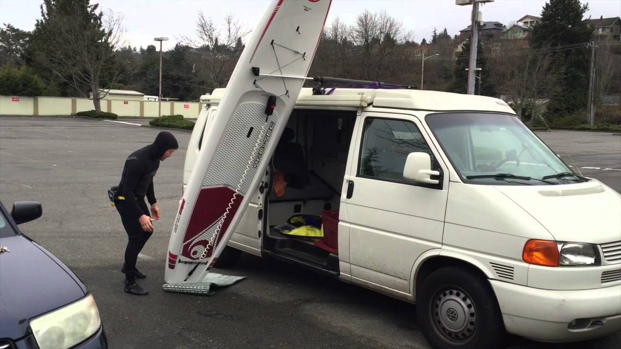 Drop Down Hitch >> SUP Tips: How to Load a Paddle Board on a van or large car - YouTube Drop Down Hitch >> SUP Tips: How to Load a Paddle Board on a van or large car - YouTube