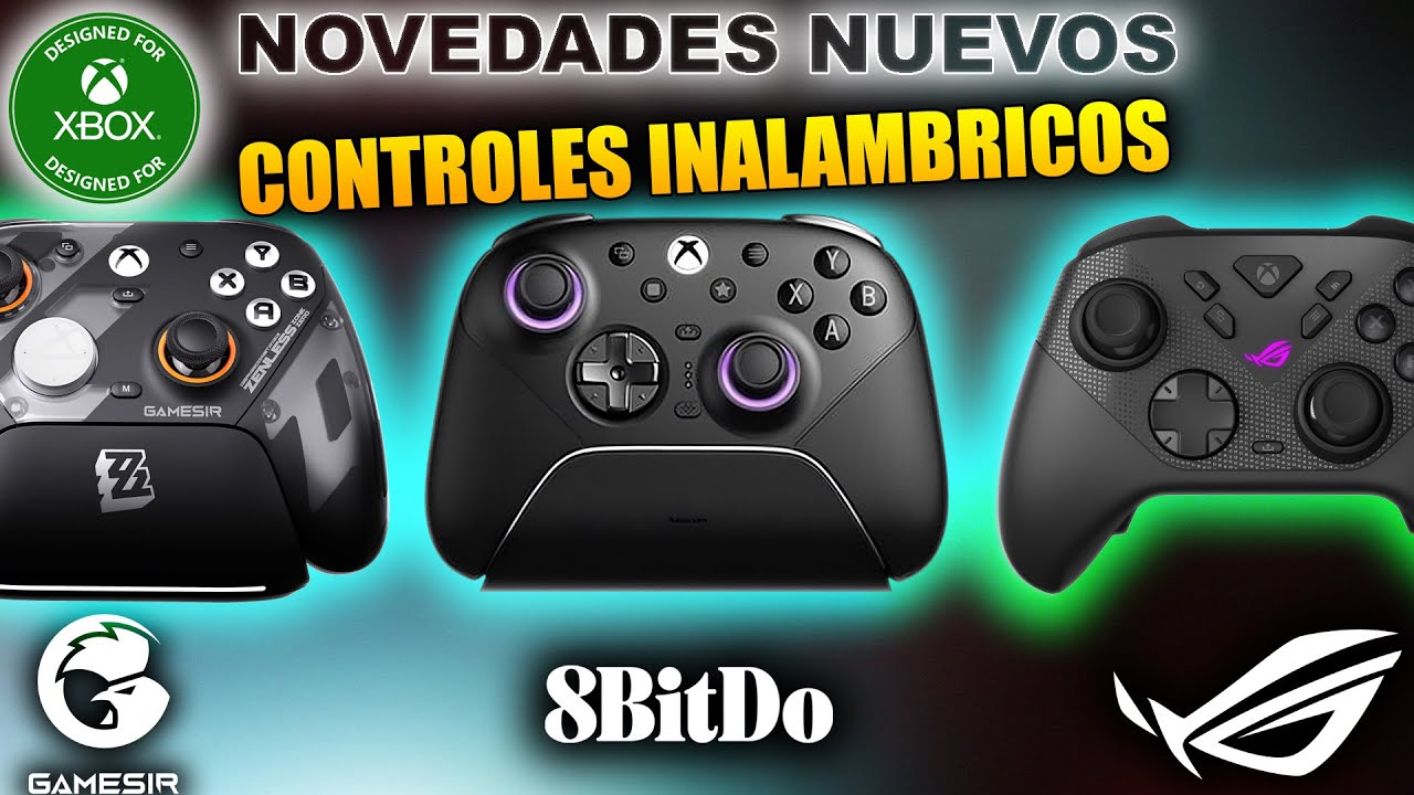 NOVEDADES NUEVOS CONTROLES INALAMBRICOS PARA XBOX SERIES S | X