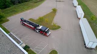 Watsonville, California  - 100' Tiller - Rosenbauer