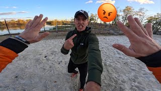 ESCAPING ANGRY MAN (Action Parkour POV Chase) @DumitruComanac