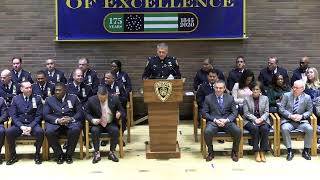 Watch live as the newest class of Police Communications Technicians graduates the Police Academy.