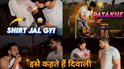 Cold or fever ho gya Aj ke din phir bhi dekho ise bolte ha Diwali enjoy krna #pawansahu #motivation