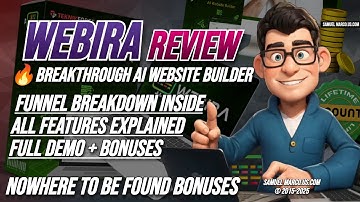 WEBIRA OTO 1,4 🔴 Webira Bundle + OTOs + Demo 🔴 Webira OTO 🔴 Watch me test Webira AI [Webira Review]