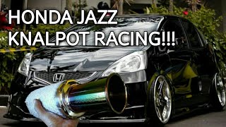 MOBIL HONDA JAZZ dengan Knalpot Racing | kompilasi suara knalpot