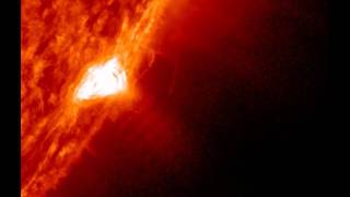 massive sun explosion 26/09/2011 AIA 304 (2011-09-25 06:59:56 - 2011-09-25 09:59:56 UTC)