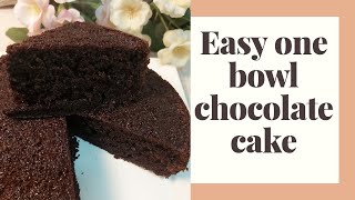Chocolate cake,best, moist one bowl ...