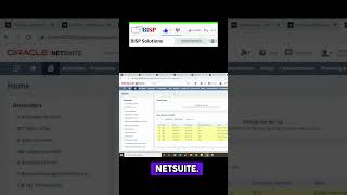 Navigating the NetSuite Dashboard #shortsfeed #edushorts #viral