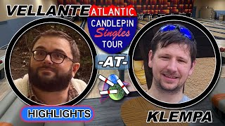 HIGHLIGHTS: ACST CLASS D NORTH - Vellante @ Klempa #candlepin - Academy Lanes Wealth
