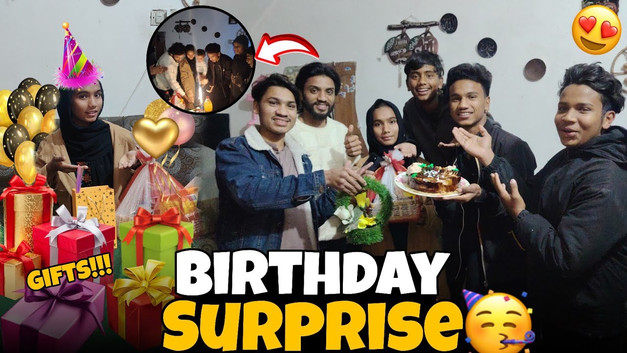 Birthday Surprise With Anam 🥳🎂 | Rizwan Bhai Ne Bohat Bara Surprise De Diya 😲🎁 