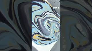 Beautiful Dirty Cup Cloud Pour Fluid Art Painting