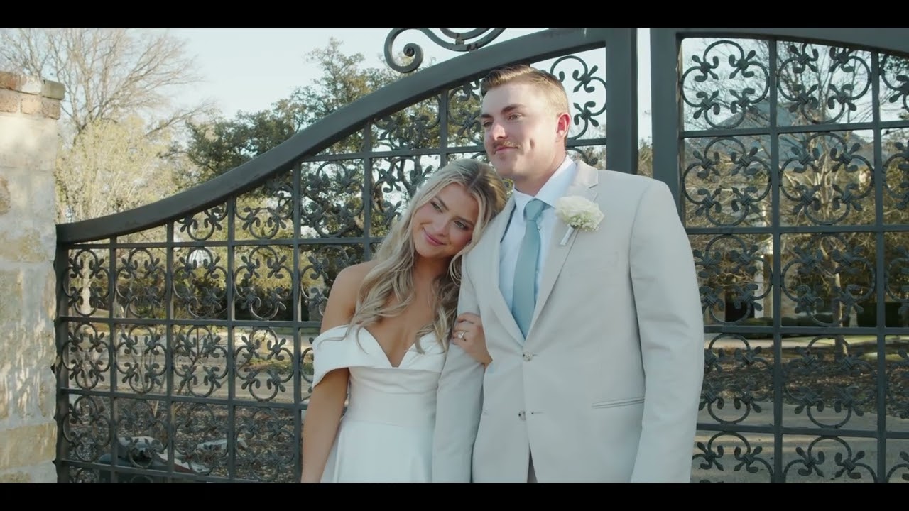 Hill Country + Golden  Hour | West Texas Wedding Film