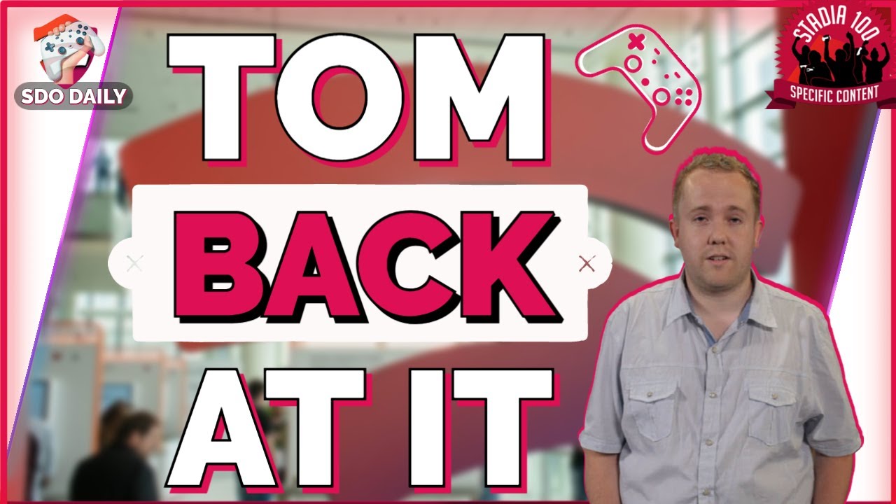 Tom Warren Computer Stadia HATER Tom Warren calls platform's latency TERRIBLE and unusable ...