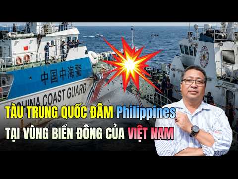 Tàu Trung Quốc Đâm Philippines Tại Biển Đông Việt Nam: Lật Tẩy Âm Mưu "Vết Dầu Loang" Của TQ