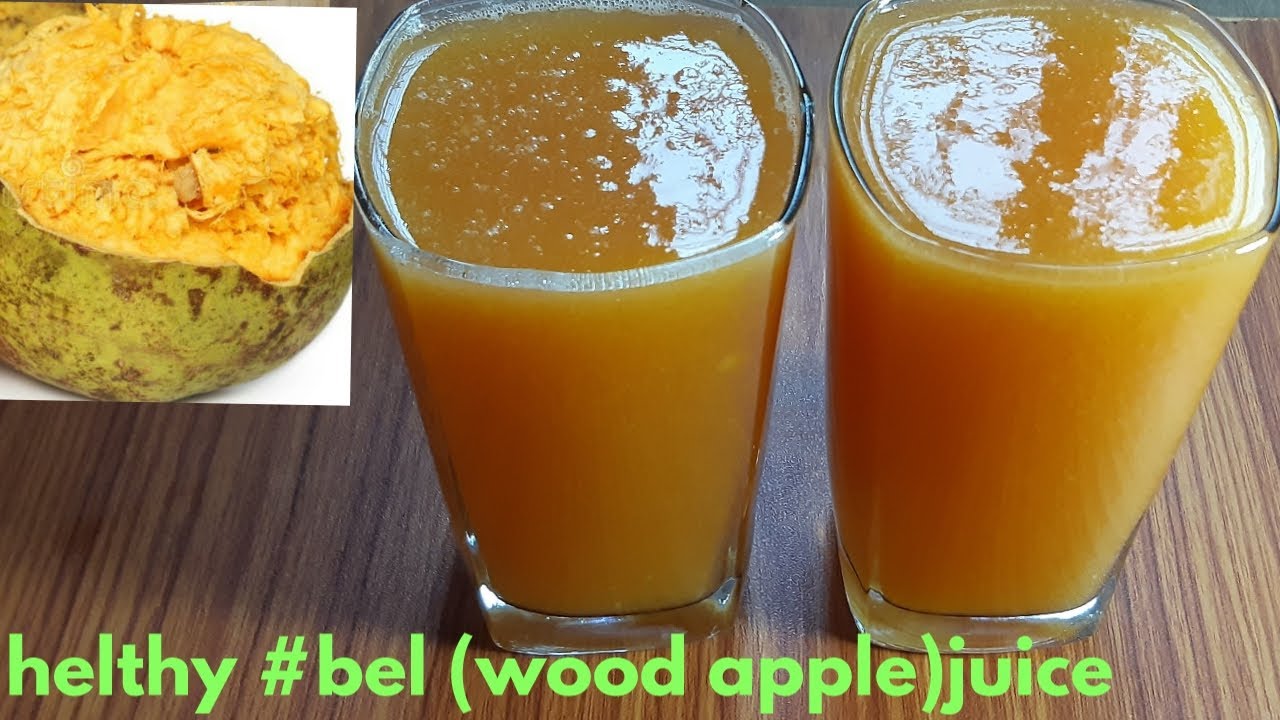 हेल्दी बेल का जूसhealthy bel(wood apple) juice YouTube
