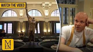 Celebrity First look at The Bull and Bear, Tom Kerridge's new restaurant at Manchester's Stock Exchange Hotel Net Worth
