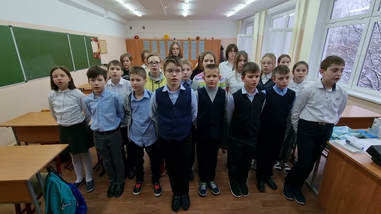 Школа 1194. "Гимн Москвы"