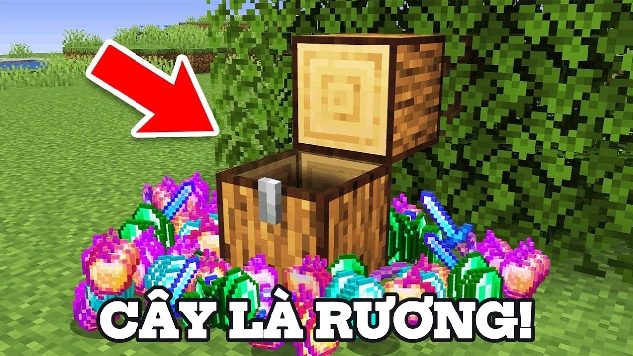Minecraft, Nhưng Cây Là Rương! - YouTube