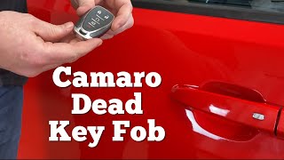 Famous How to Unlock & Start A 2016 - 2024 Chevy Camaro With Dead Or Bad Remote Key Fob Battery - Chevrolet Wealth