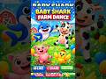 Baby Shark Farm Dance 🦈🐄 | Fun Animal Song for Kids | #NurseryRhymes #cocomelon #KidsSongs #shorts