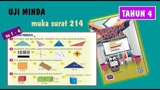 tahun 4 | ms 214 | no 1 - 4 | maju minda | matematik tahun 4 | semakan 2017