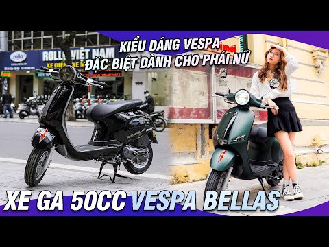 Video Review Vespa Bellas 50cc - Đặc biệt dành riêng cho... - youtube
