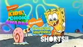 Every SpongeBob SquarePants Kid's Choice Awards Short That We Have! (As Of 2023!)