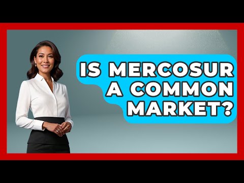 Is Mercosur A Common Market History Of Latin Cultures