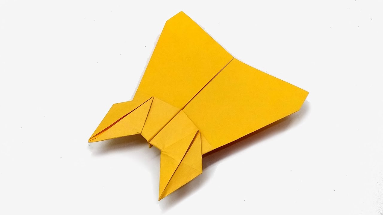 How To Make The Dive Bomber Airplane The Best Paper Airplane Tutorial