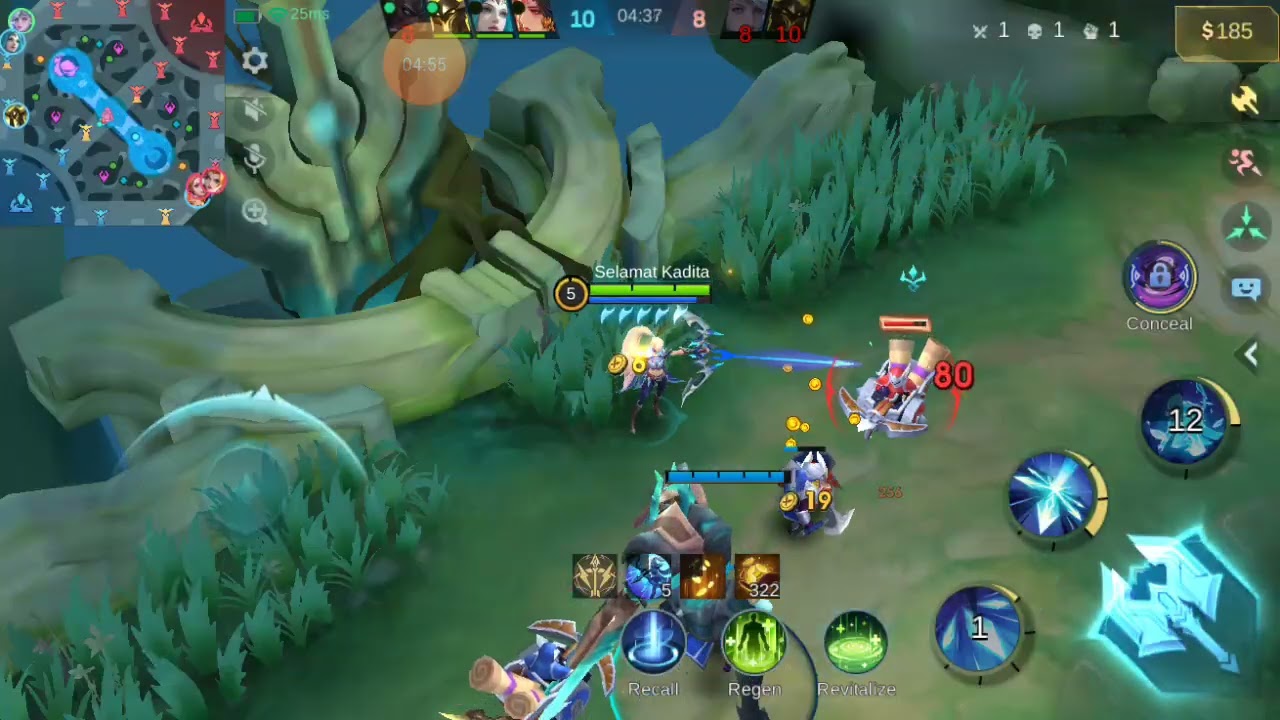 Selamat Miya Kadita Moba Legends 5 v5 Miya Kadita 