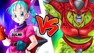 HOW!! BULMA DOMINATES CELL MAX! INT Bulma April Fools EZA 100% First Look | DBZ Dokkan Battle