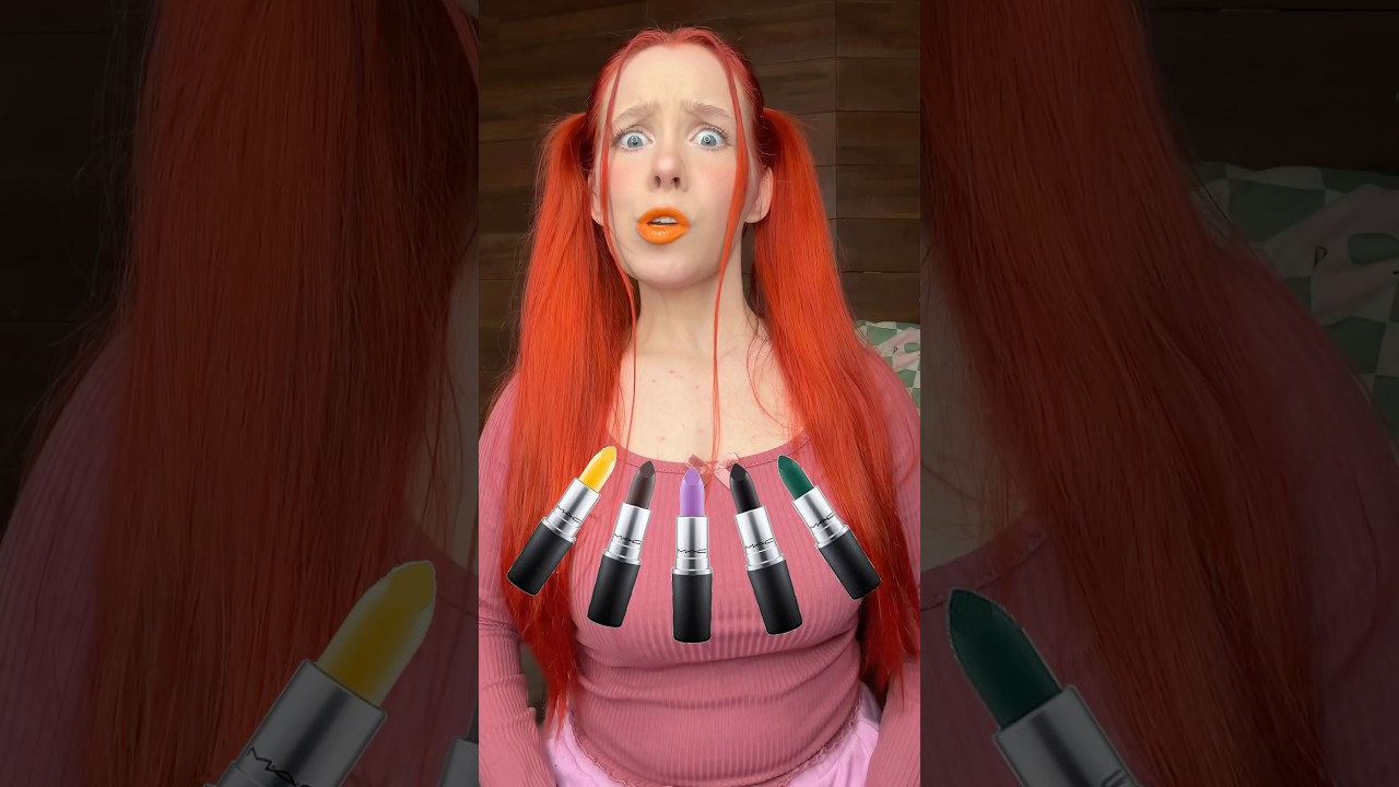 Проверка цвета помады😳🫢 