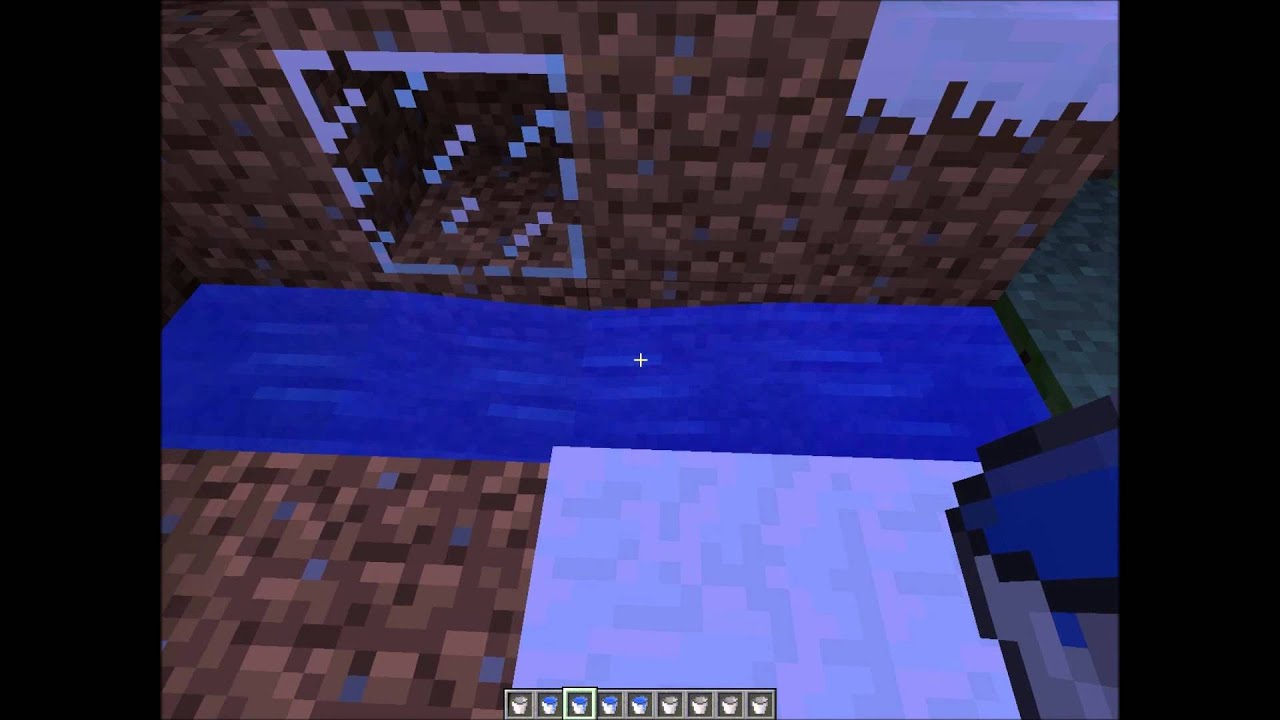 [TUTO] Comment faire une source d'eau infinie ? | MINECRAFT - YouTube