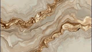 Flowing Metallic Neutral Abstract Art — Soft Gold Motion TV Art (4K) screenshot 4