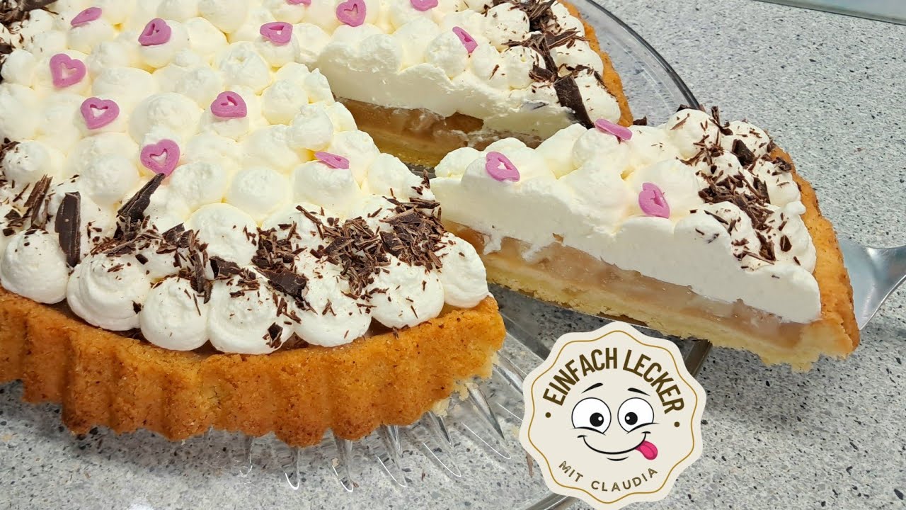 Birnentorte mit Knusperboden 🥰sooo lecker