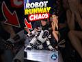 Humanoid Robot Falls at NY Fashion Week ⭐ #ai #shorts