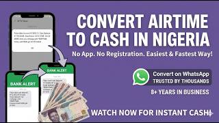 Easiest Way to Convert MTN, Glo, Airtel Airtime to Cash in Nigeria (No App or Registration) 2026 screenshot 3