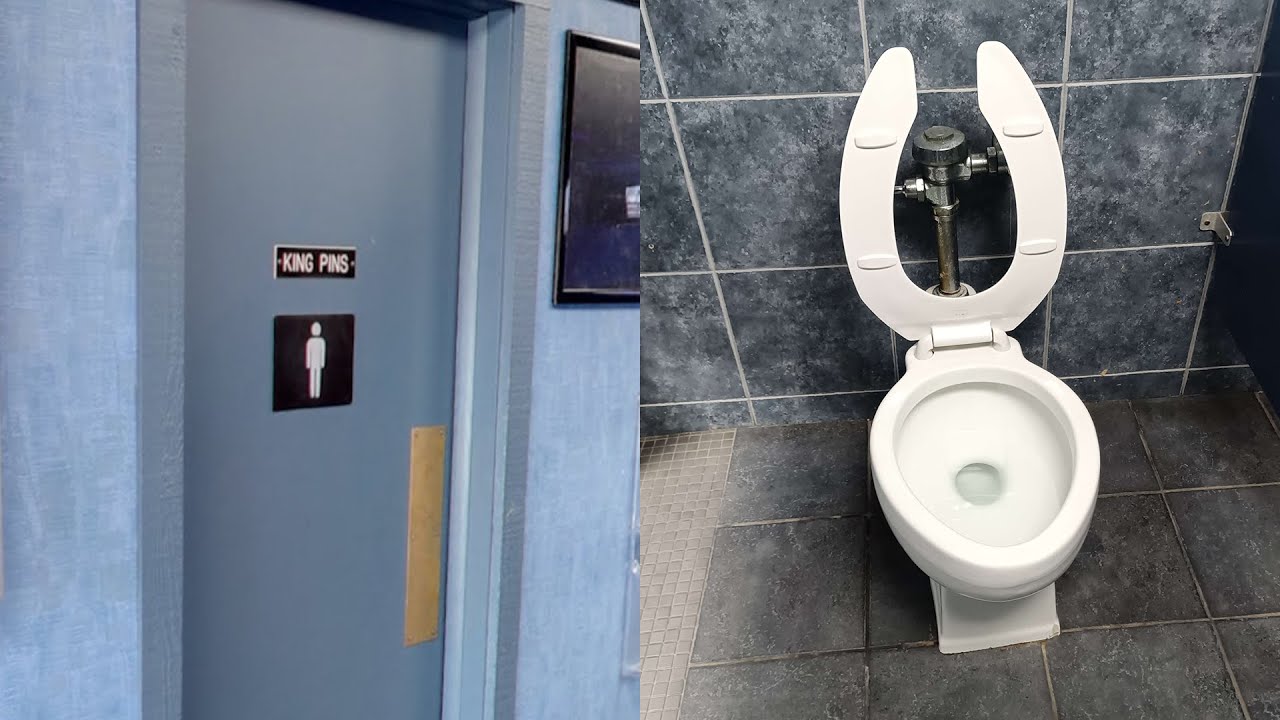 Bowling Alley Mens Restroom Full Shoot (1970s-1980s Kohler Fixtures)