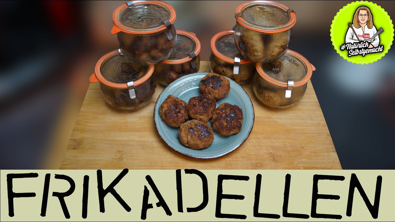 Frikadellen und Hackbällchen einkochen