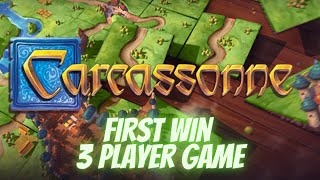 Carcassonne - 3 Player Game