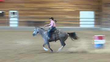 Handle Bars Dulce - loping barrels - #1 - Valley View Ranch