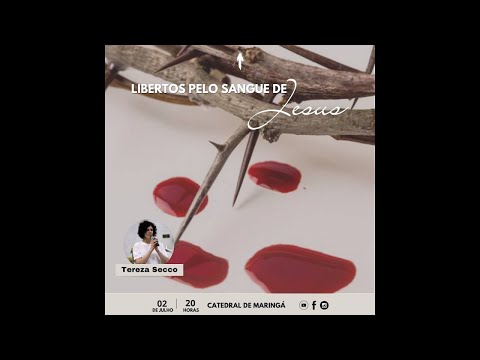 Pregação | Tereza Secco | Libertos pelo sangue de JESUS | Raio de Luz | 02/07/2024