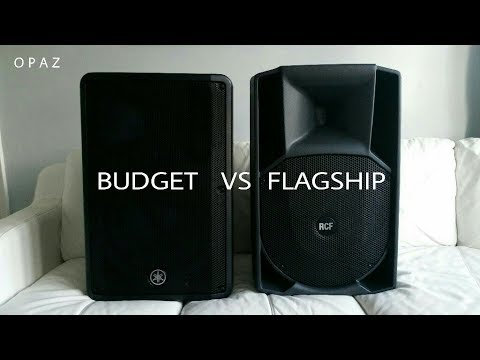 Yamaha DBR15 Budget vs Flagship RCF 745A